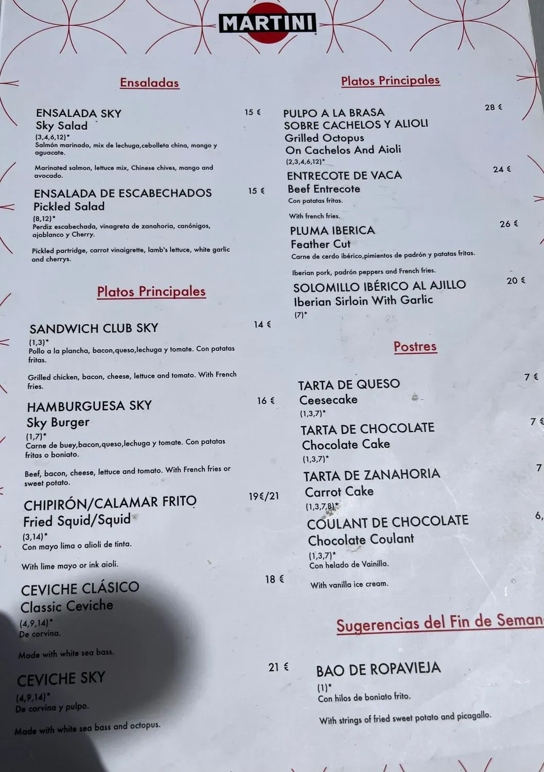 Menu 3