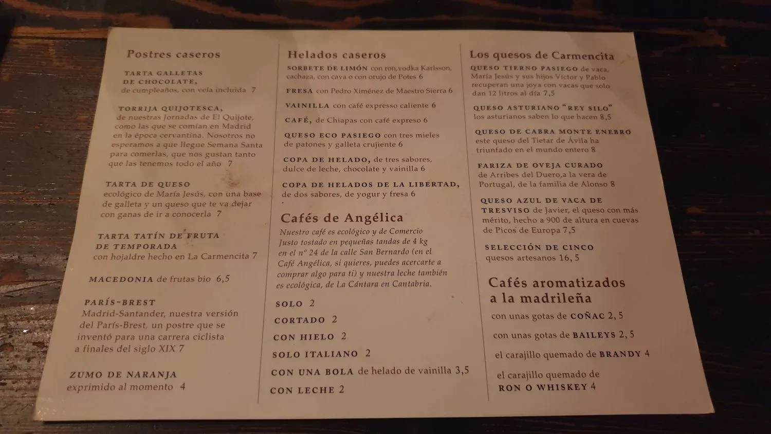 Menu 3