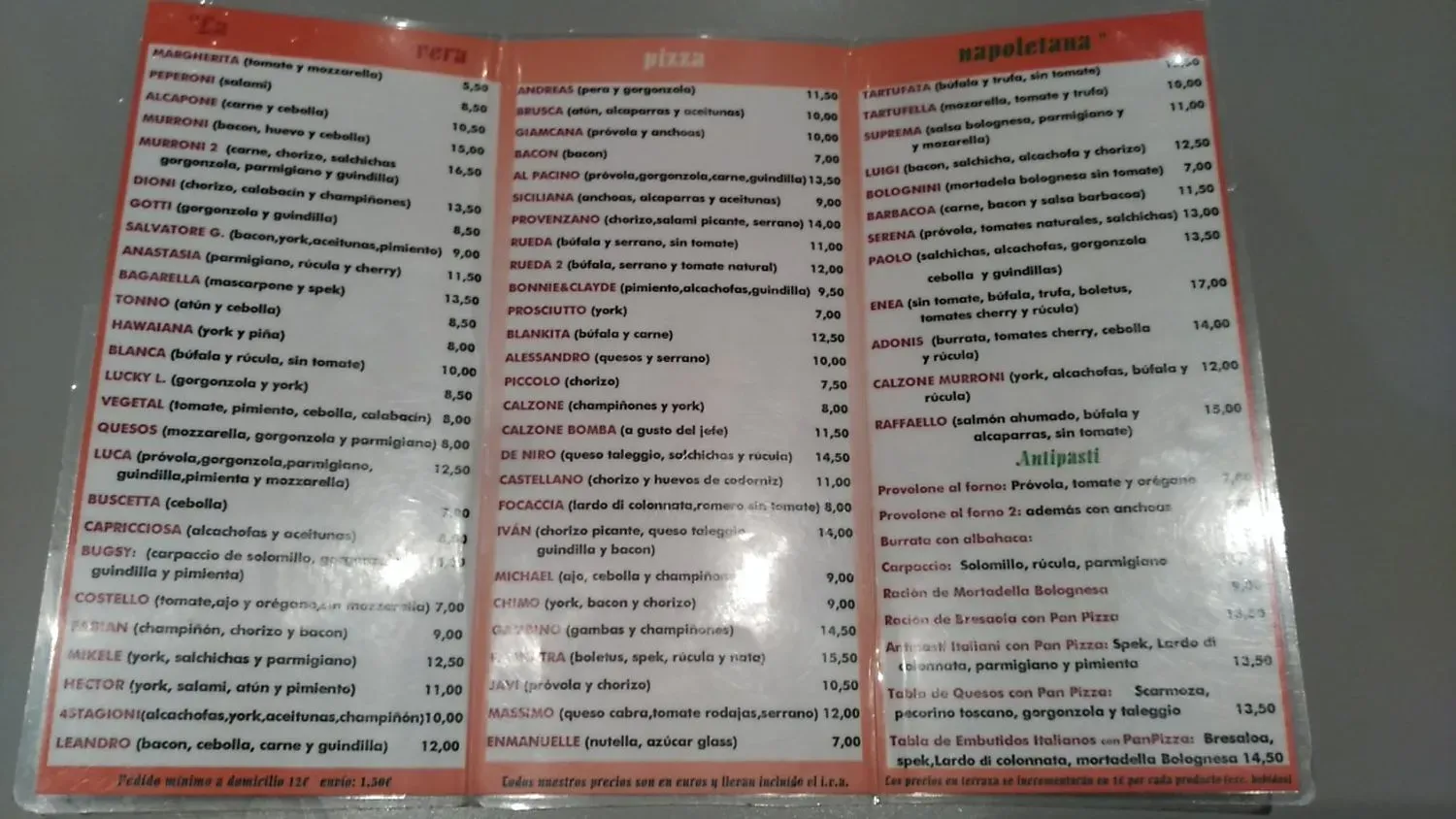 Menu 3