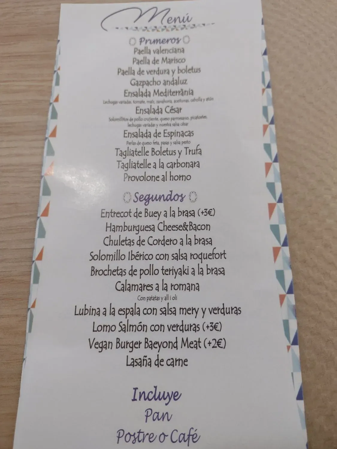 Menu 3