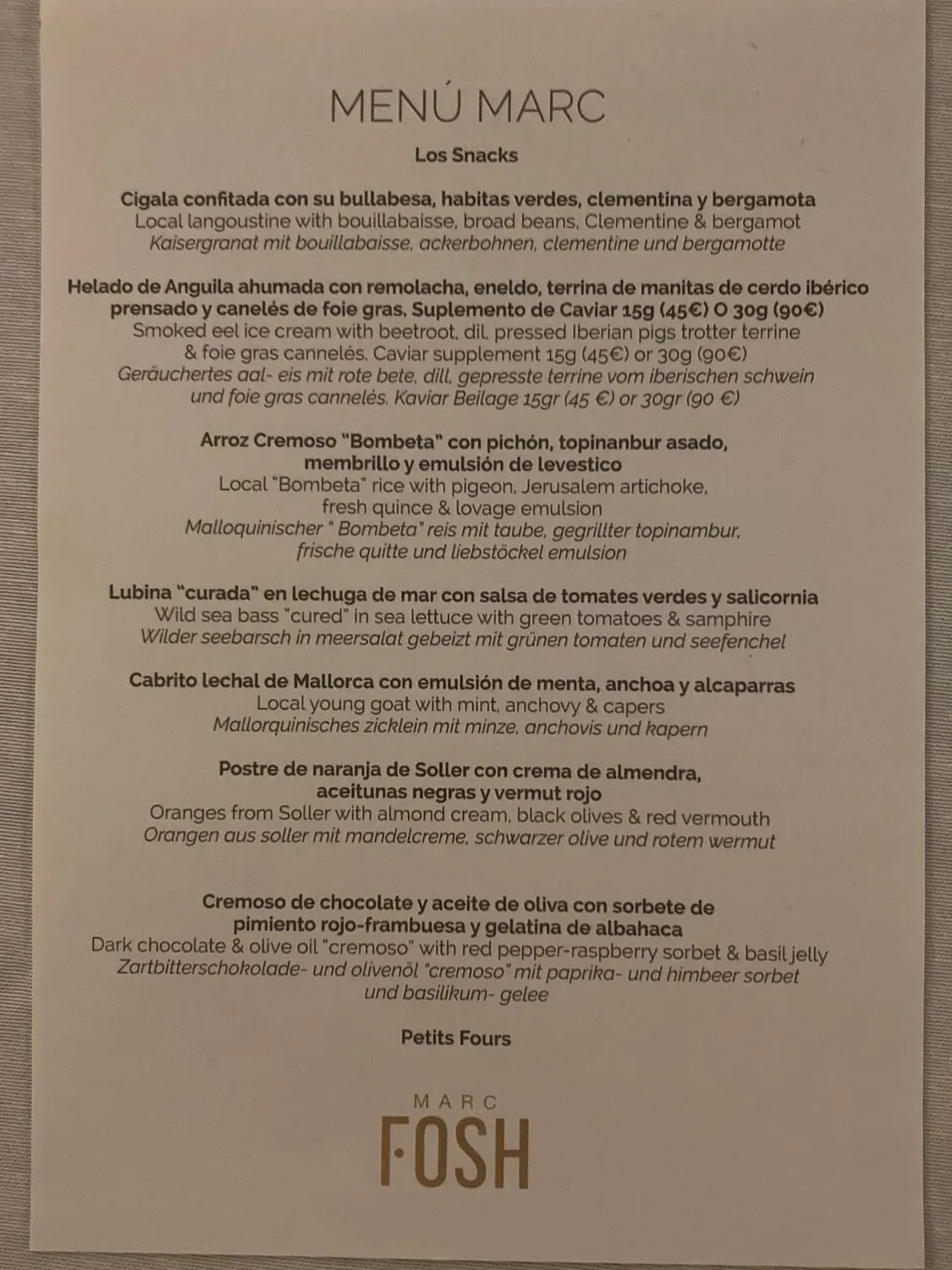 Menu 3