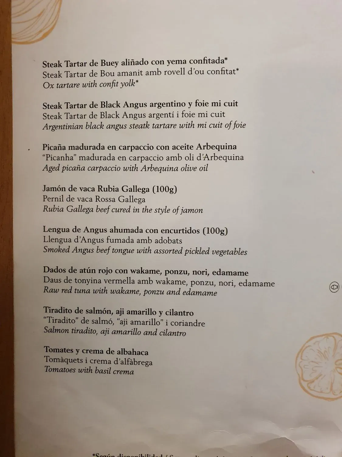 Menu 3