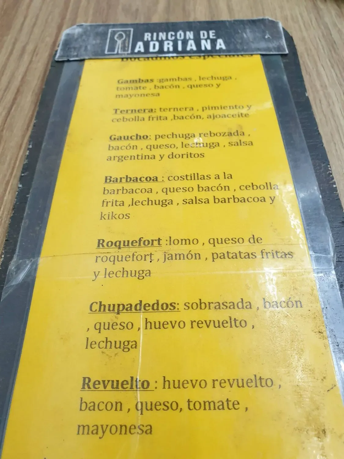 Menu 3