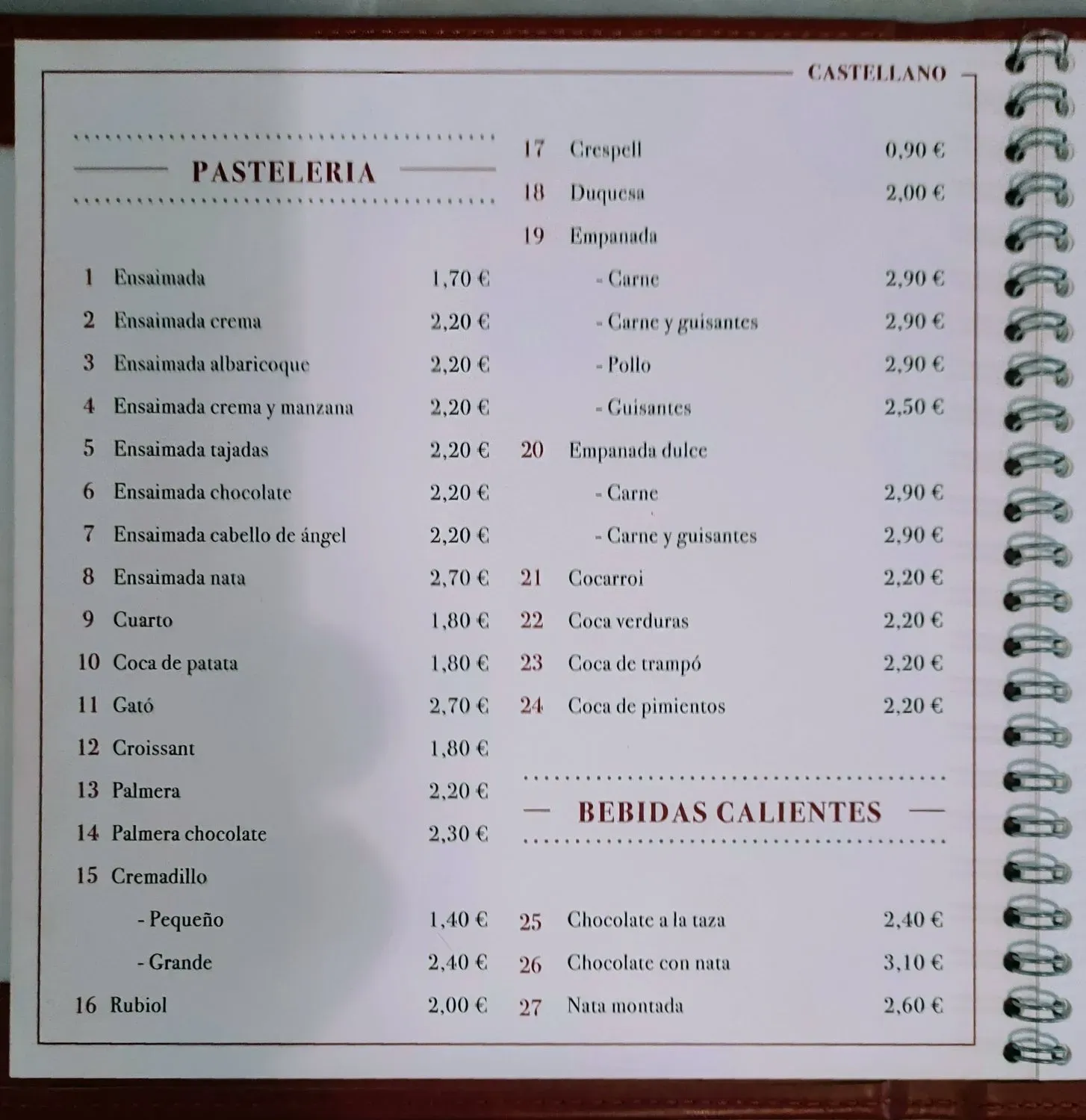 Menu 3