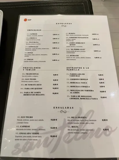 Menu 3