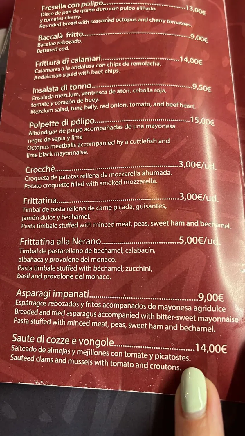 Menu 3