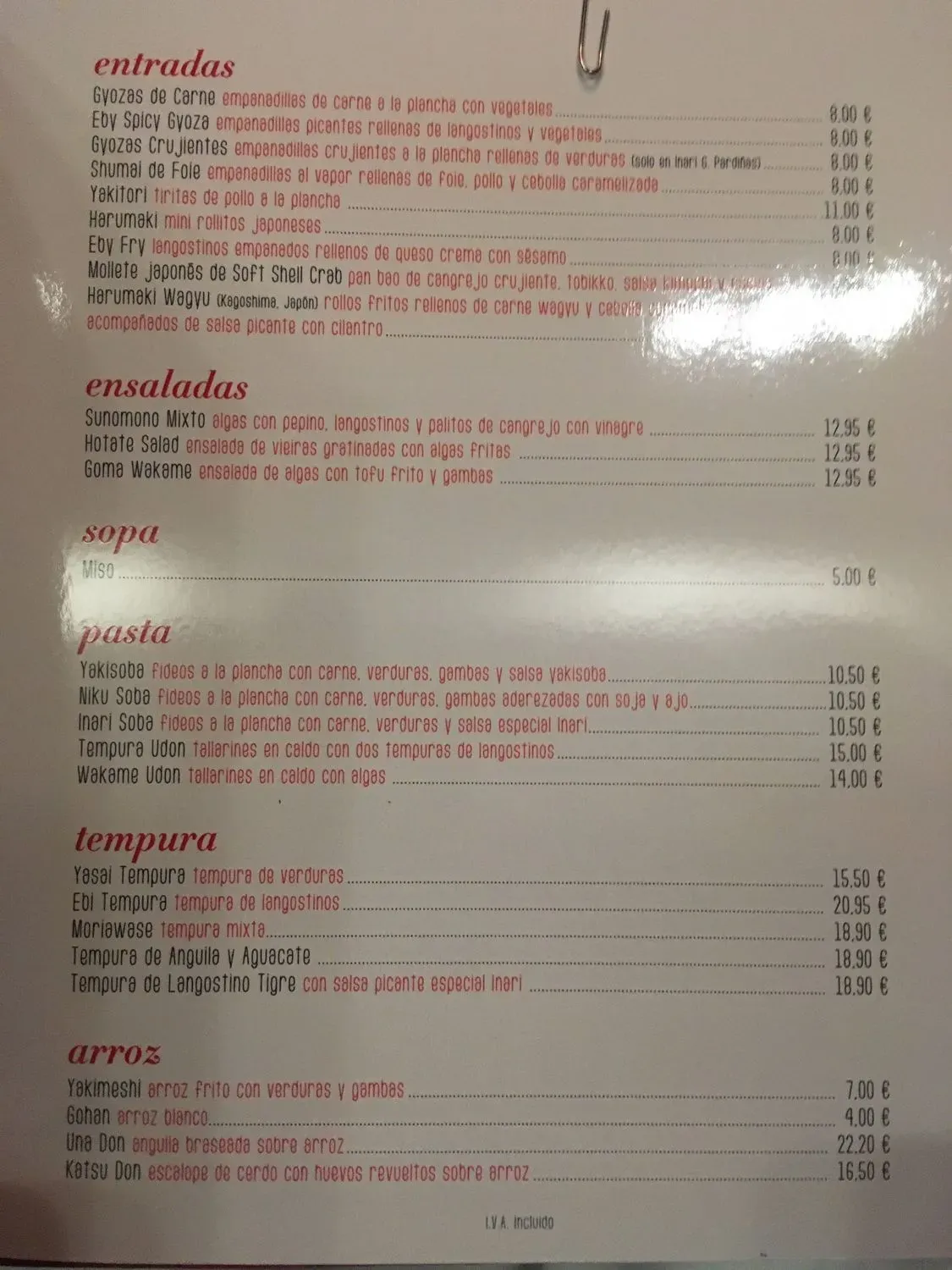 Menu 3