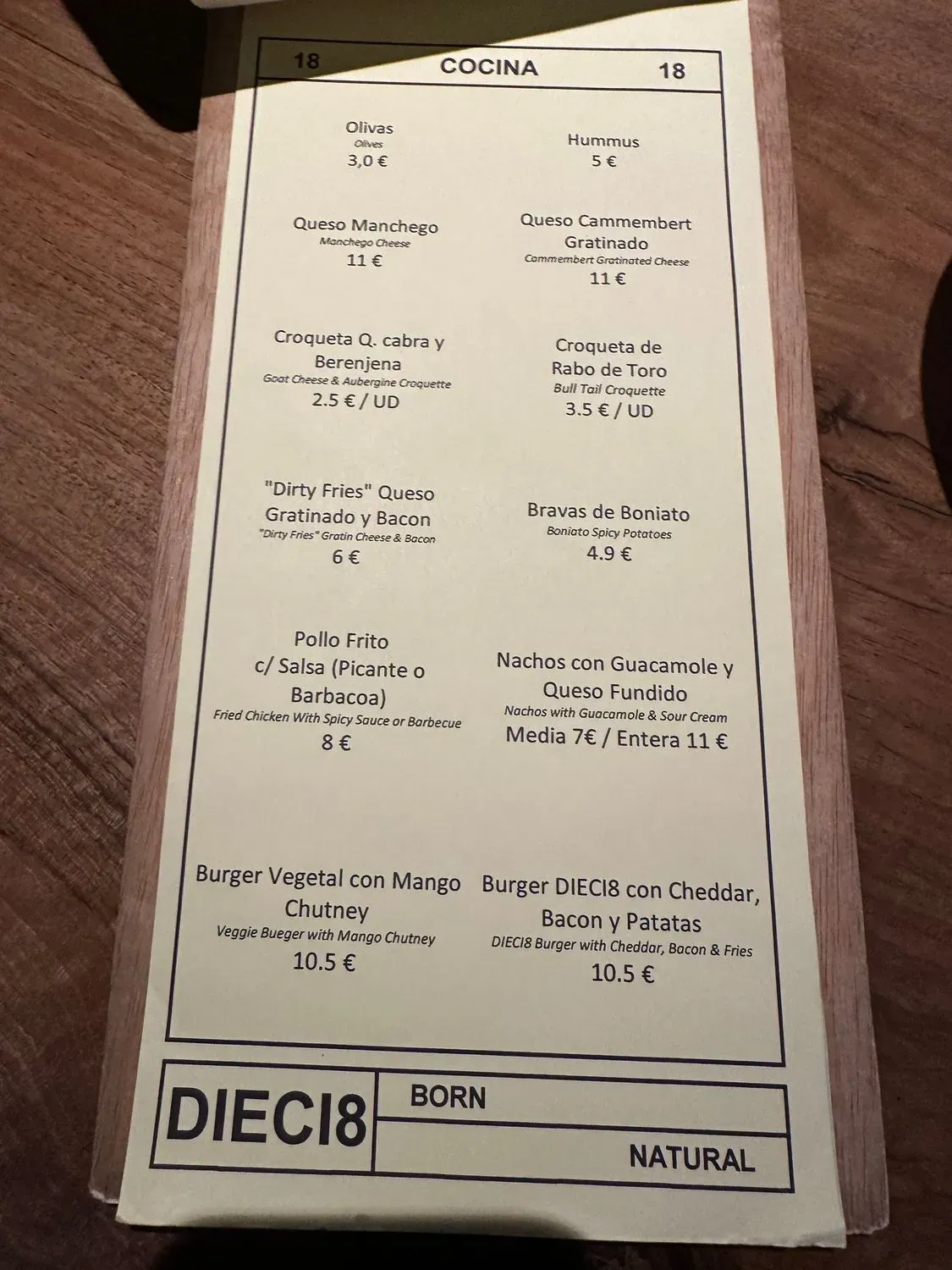 Menu 3