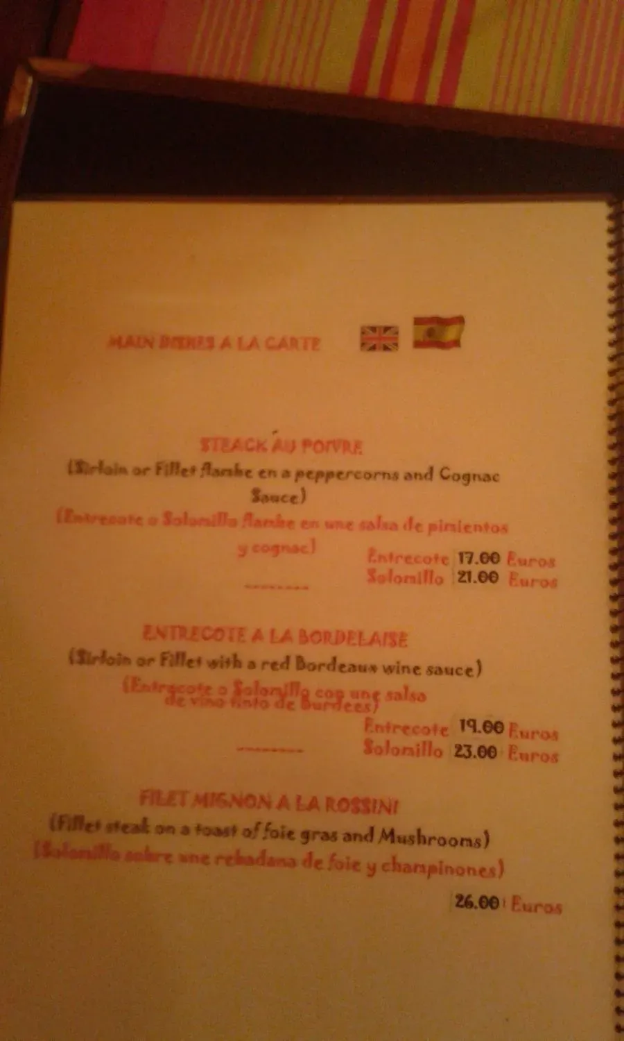 Menu 3