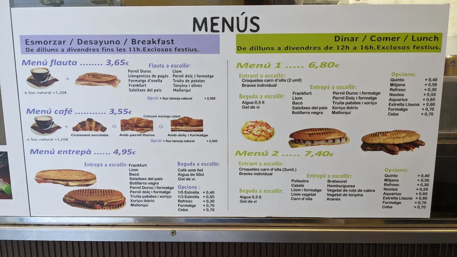 Menu 3