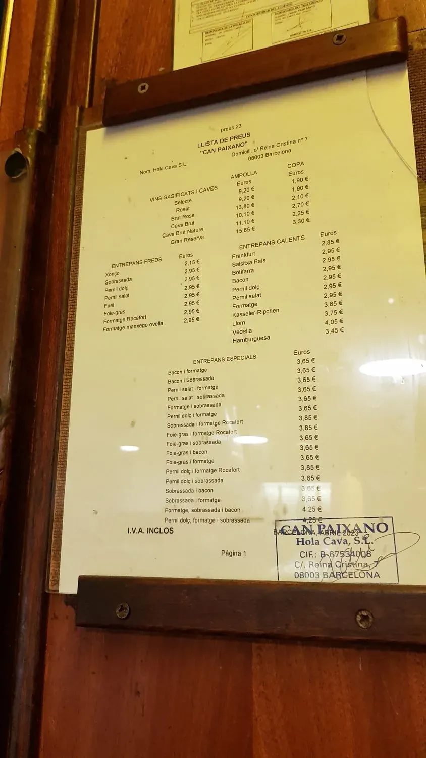 Menu 3