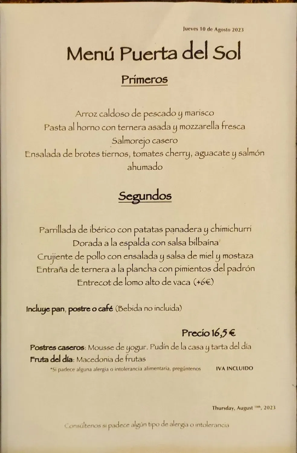 Menu 3