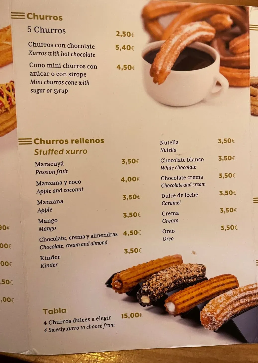 Menu 3