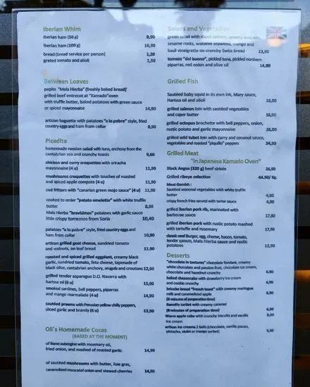 Menu 3