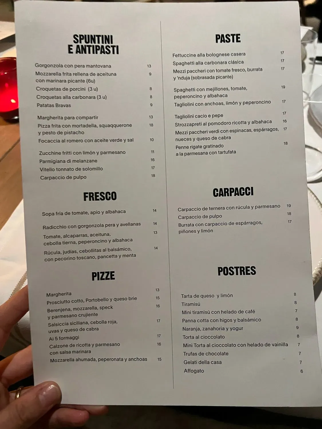 Menu 3