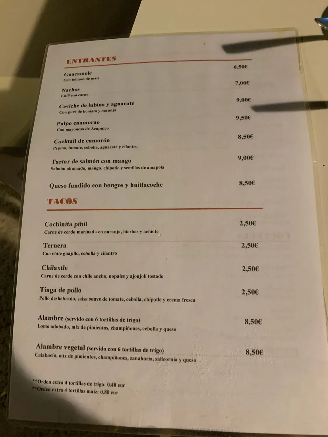 Menu 3