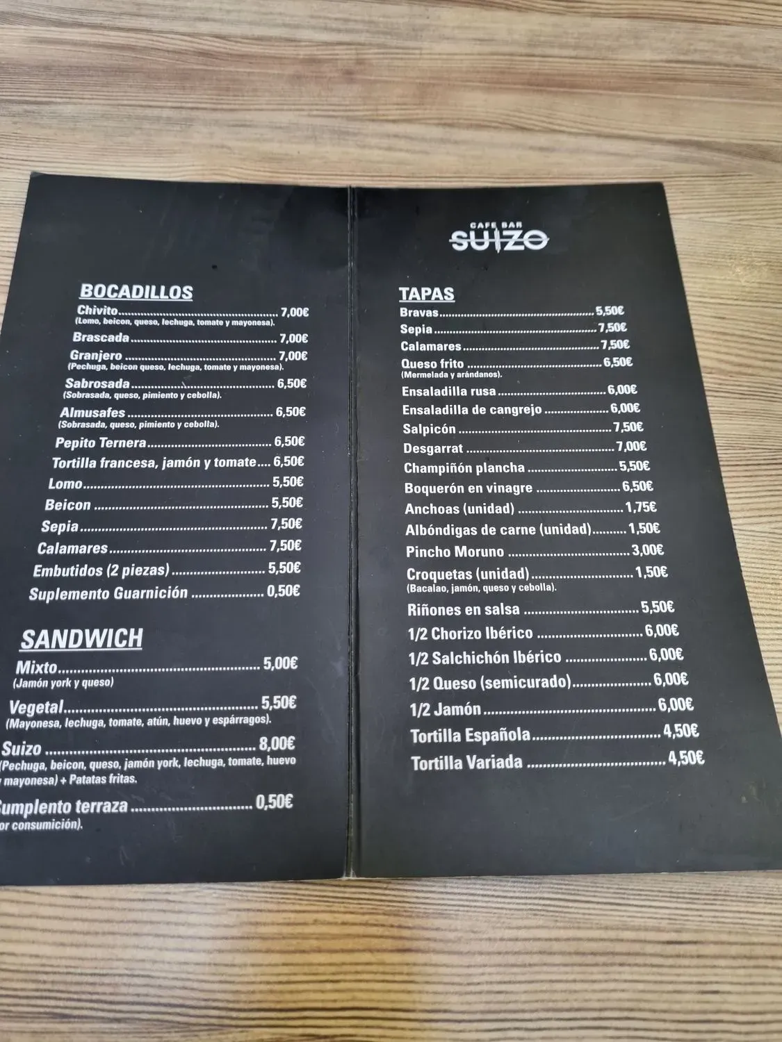 Menu 3