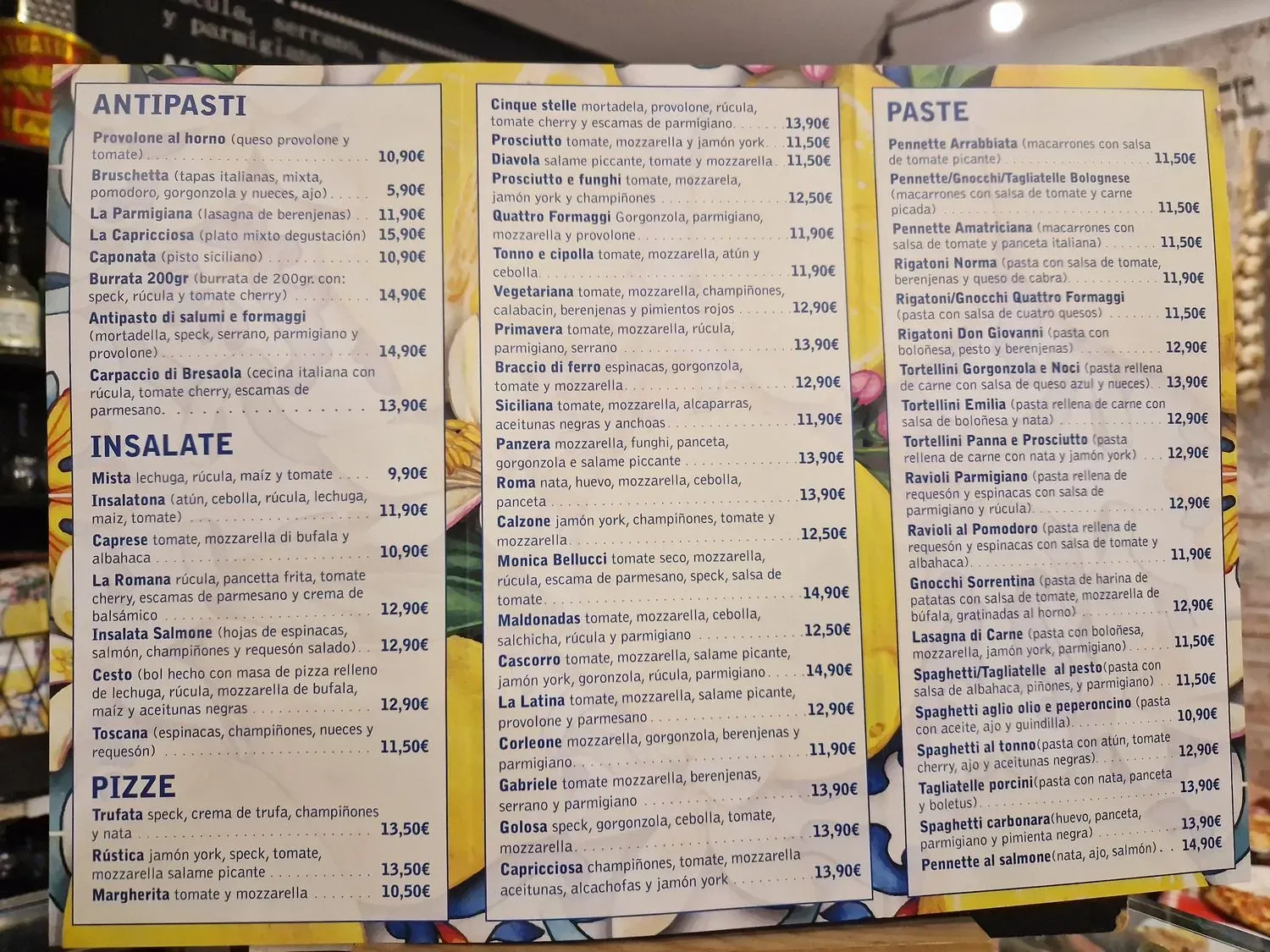 Menu 3