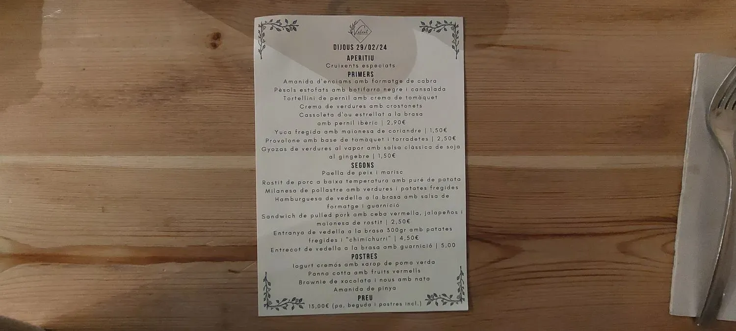 Menu 3