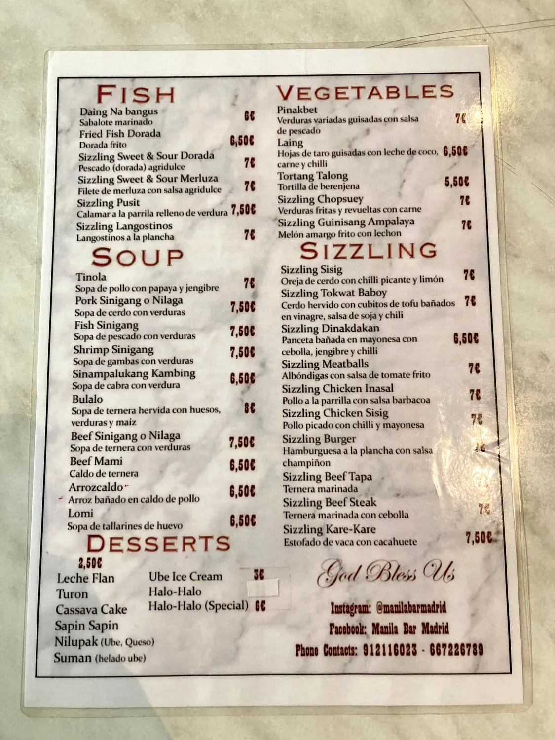 Menu 3