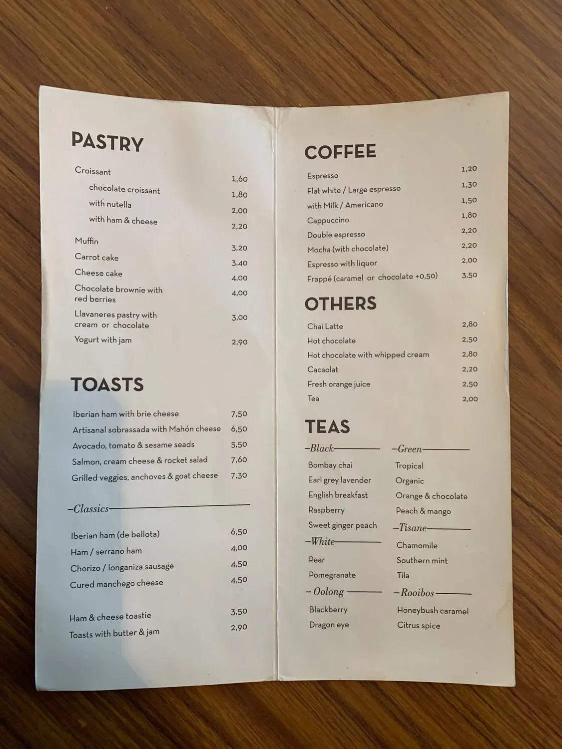 Menu 3