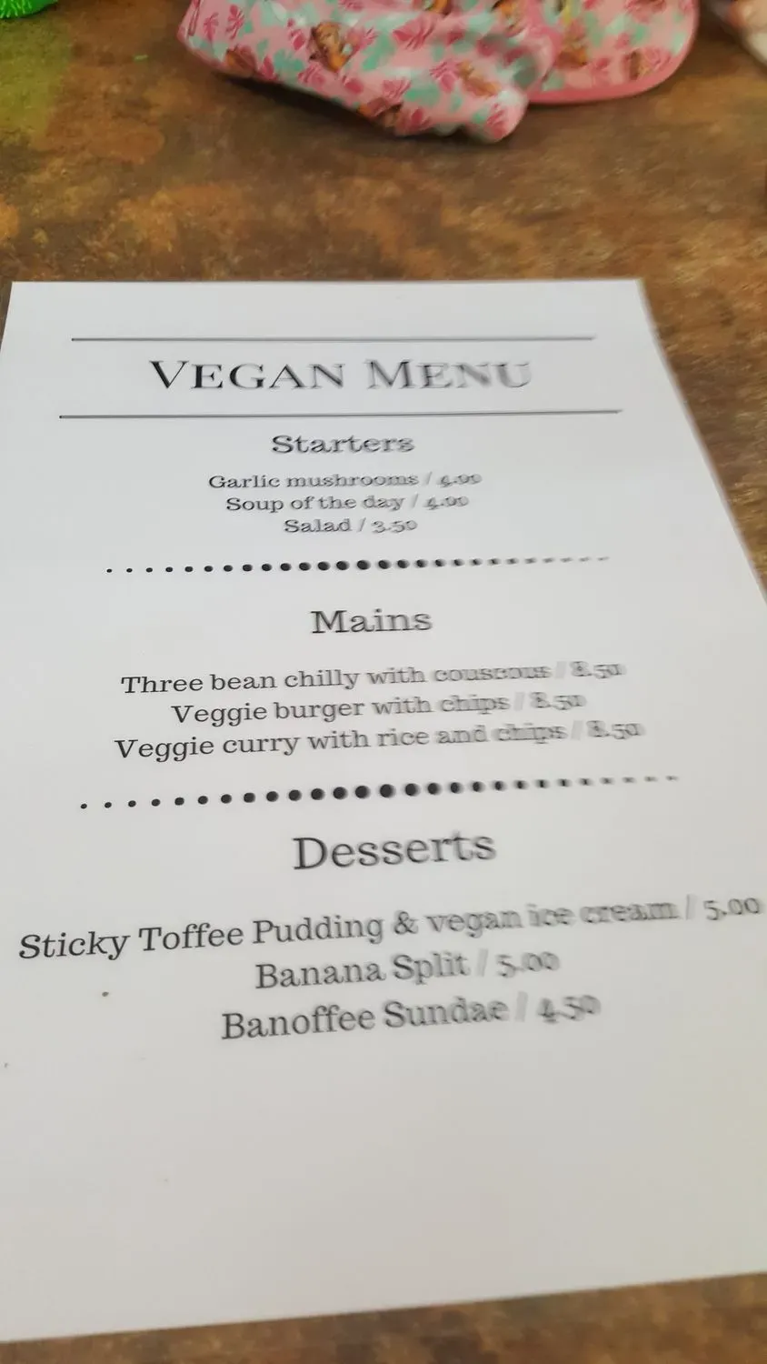 Menu 3