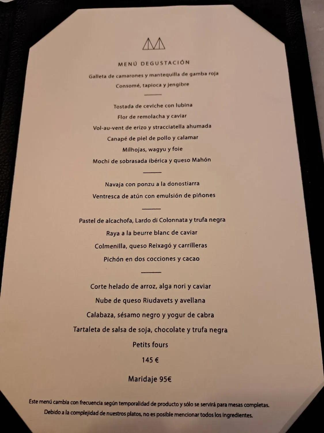 Menu 3