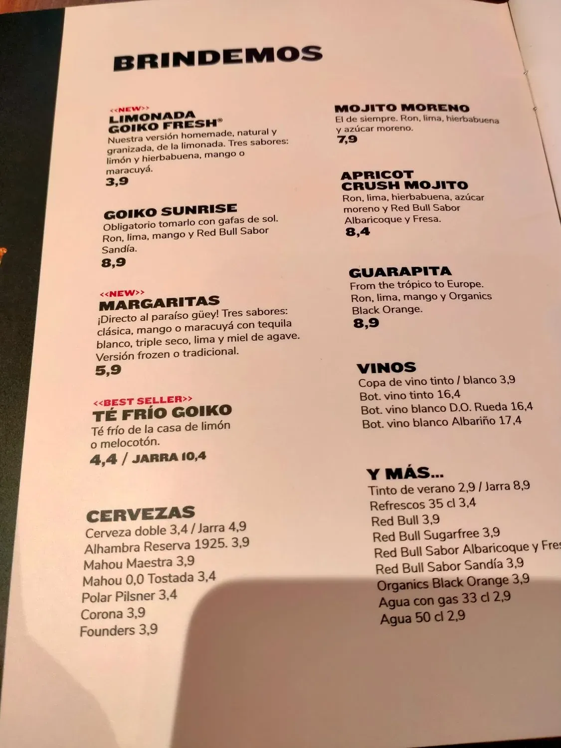 Menu 3