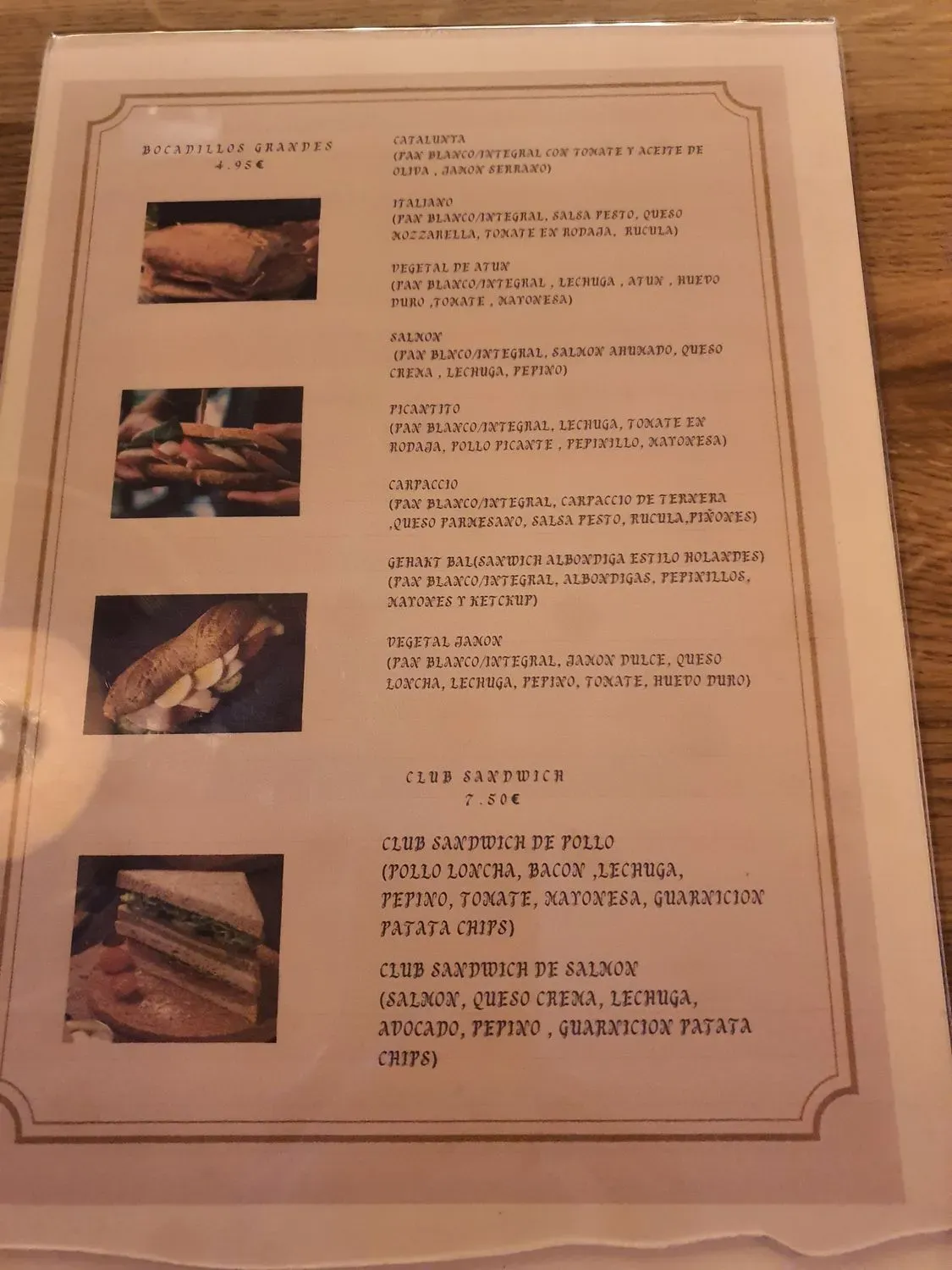 Menu 3