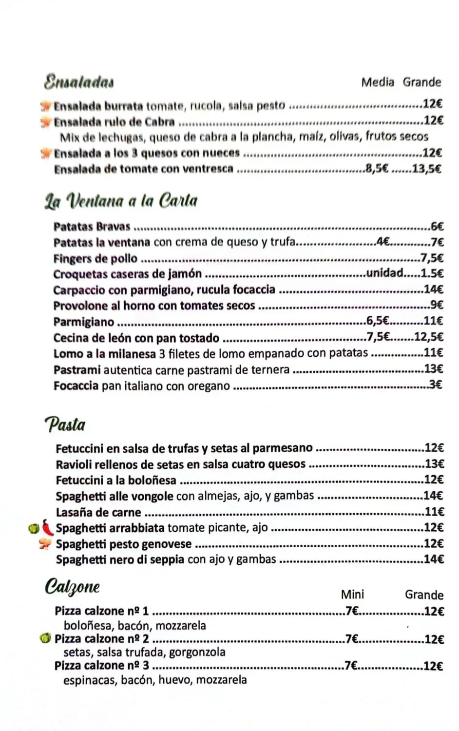 Menu 3