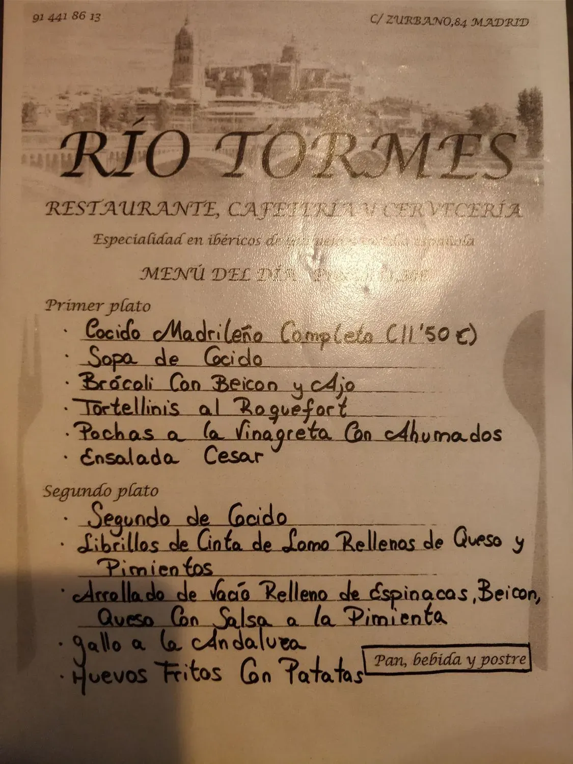 Menu 3