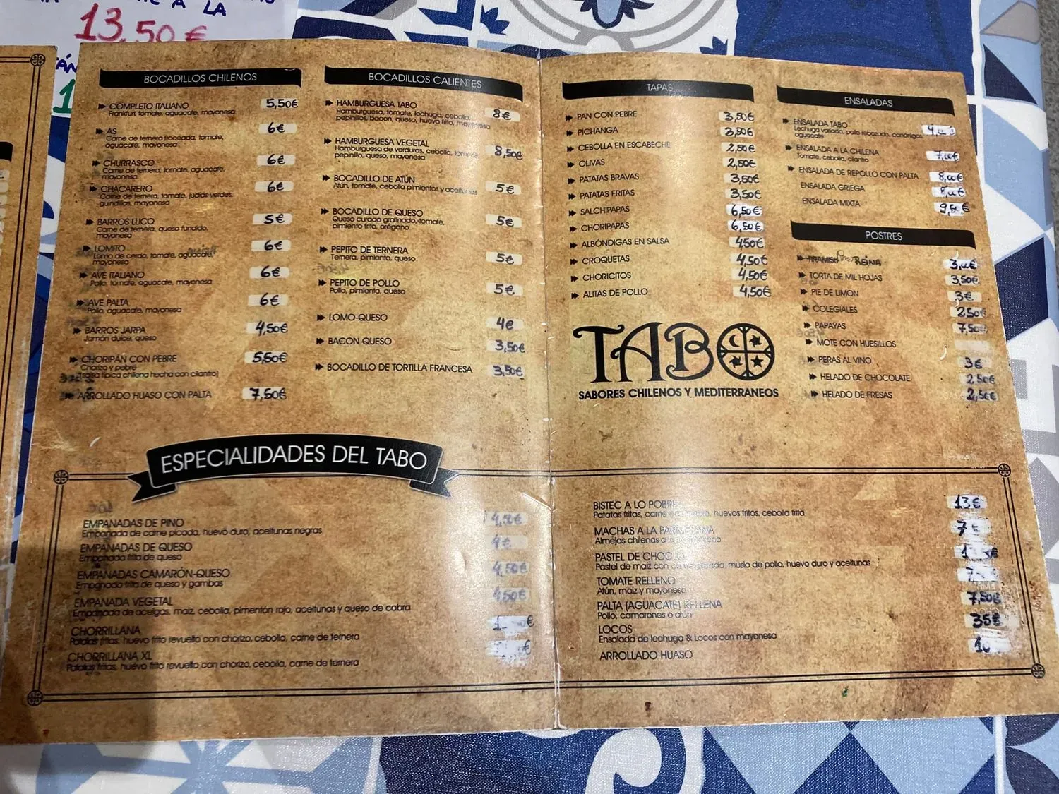 Menu 3