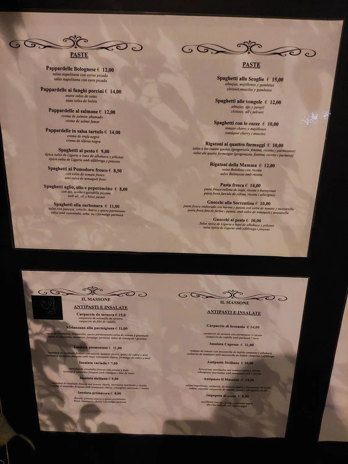 Menu 3