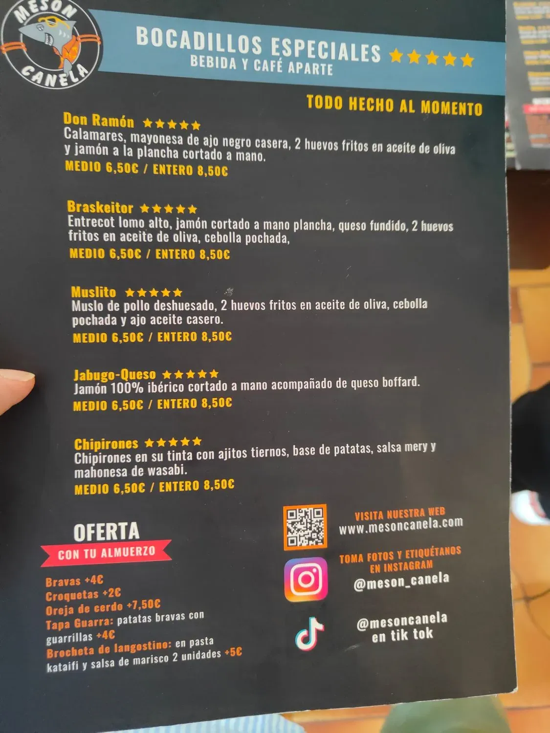 Menu 3