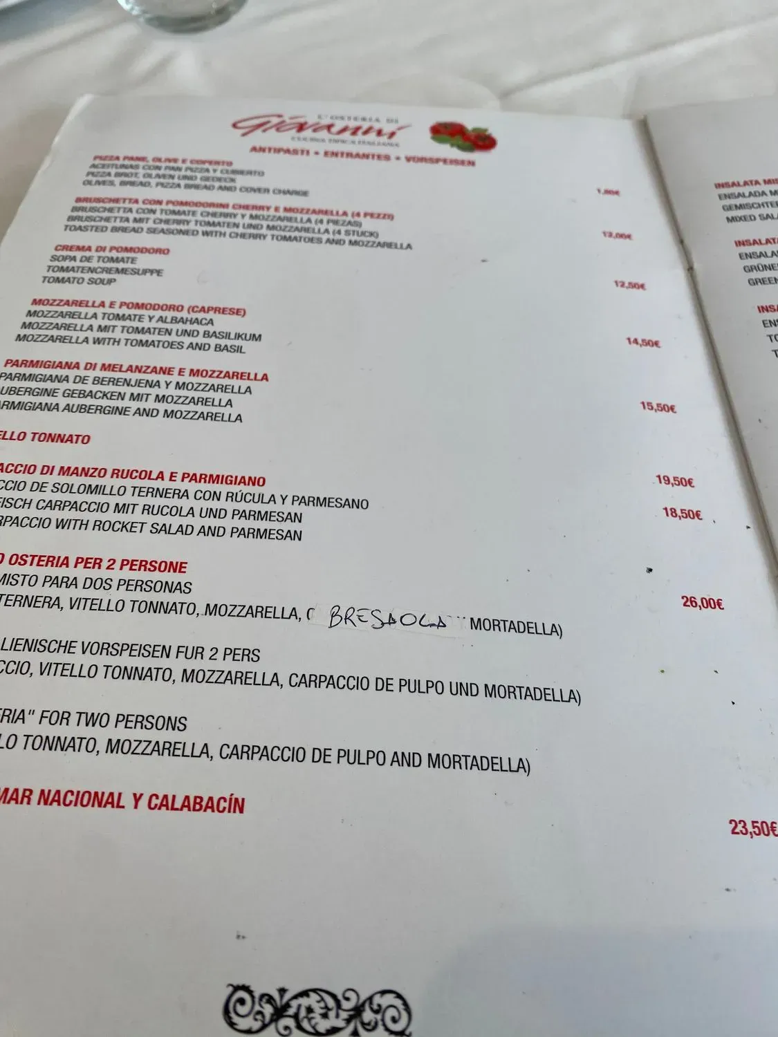 Menu 3