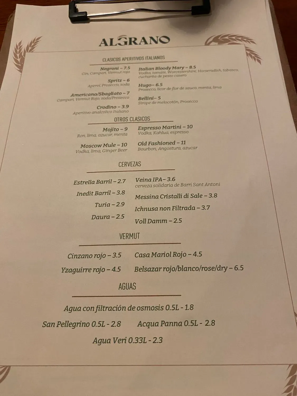 Menu 3