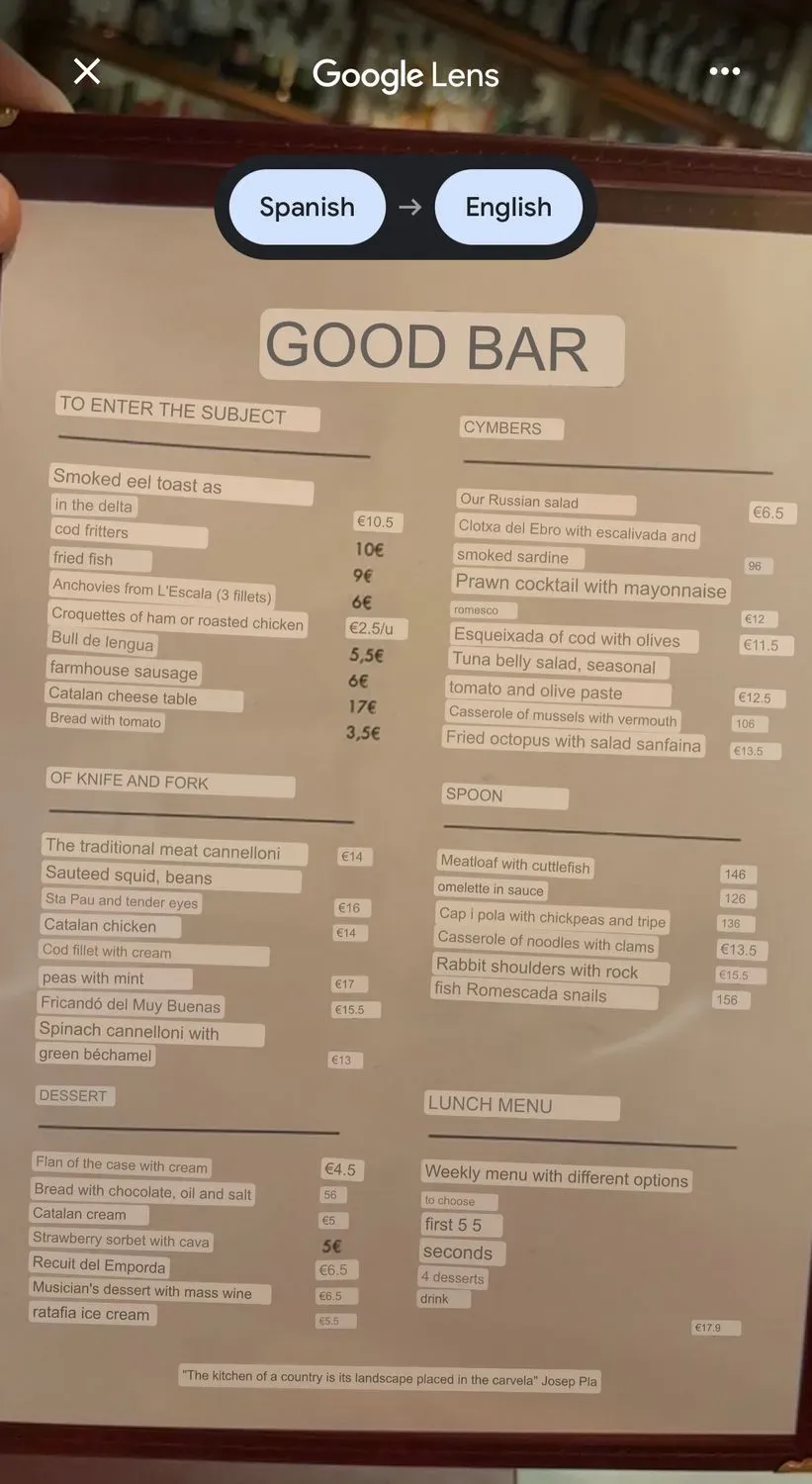 Menu 3