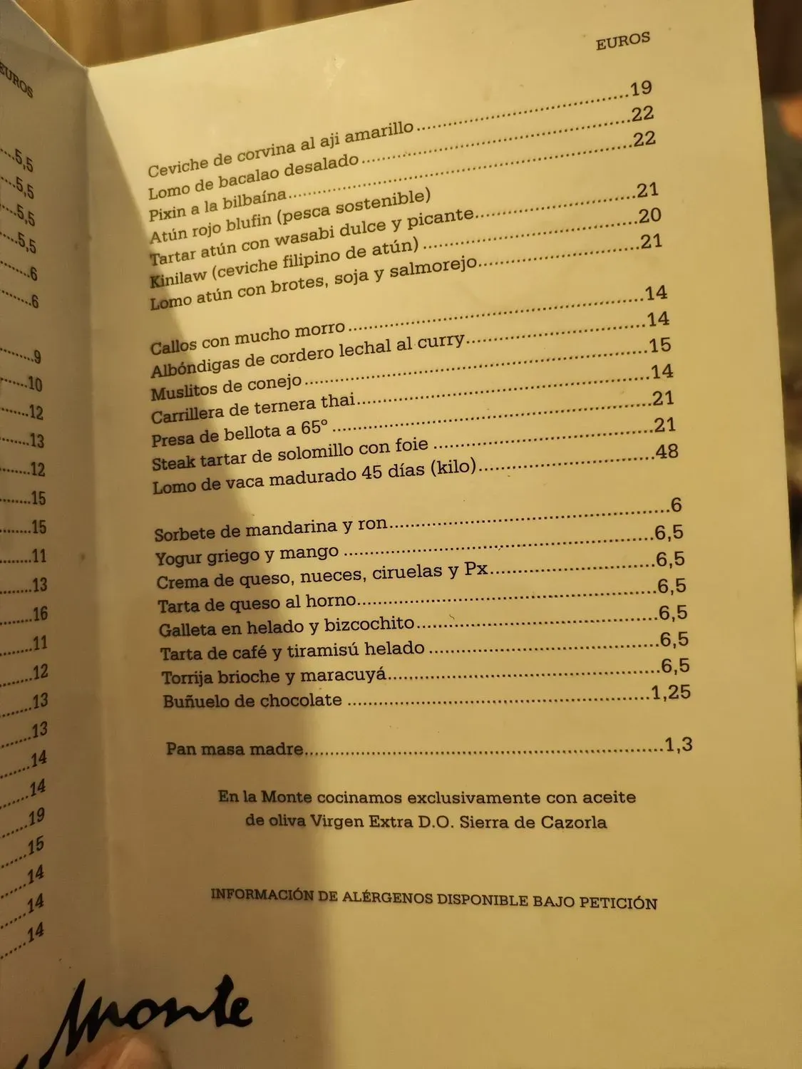 Menu 3