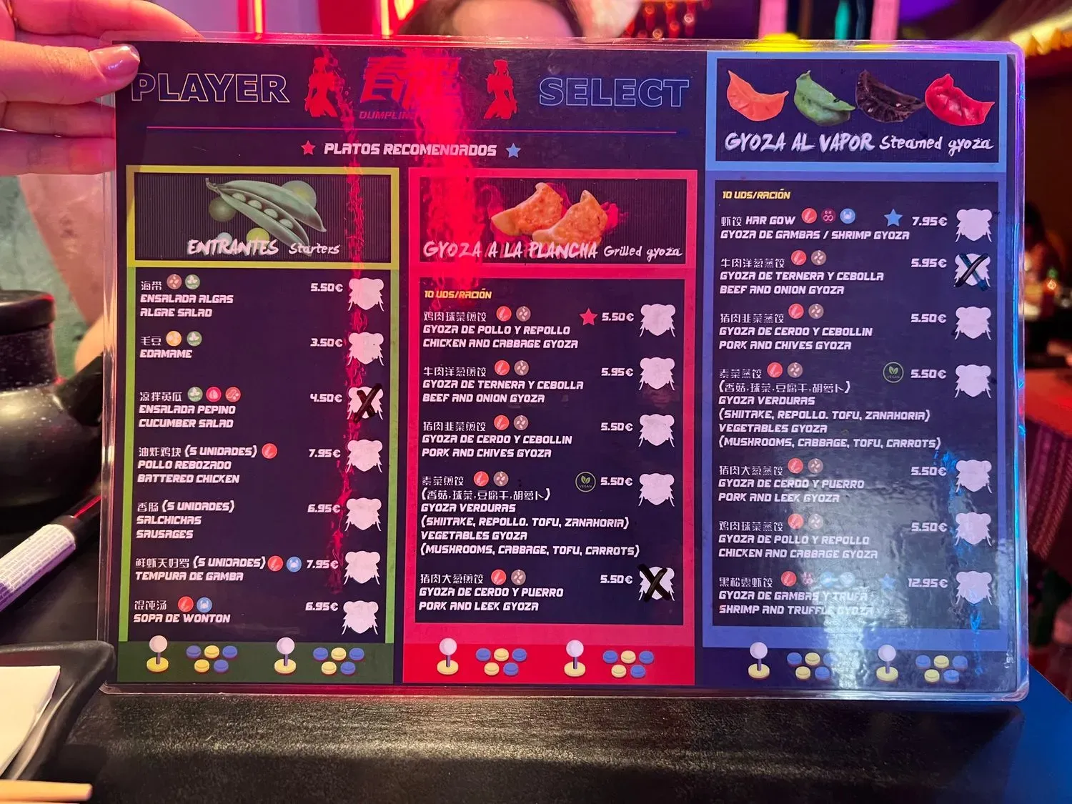 Menu 3