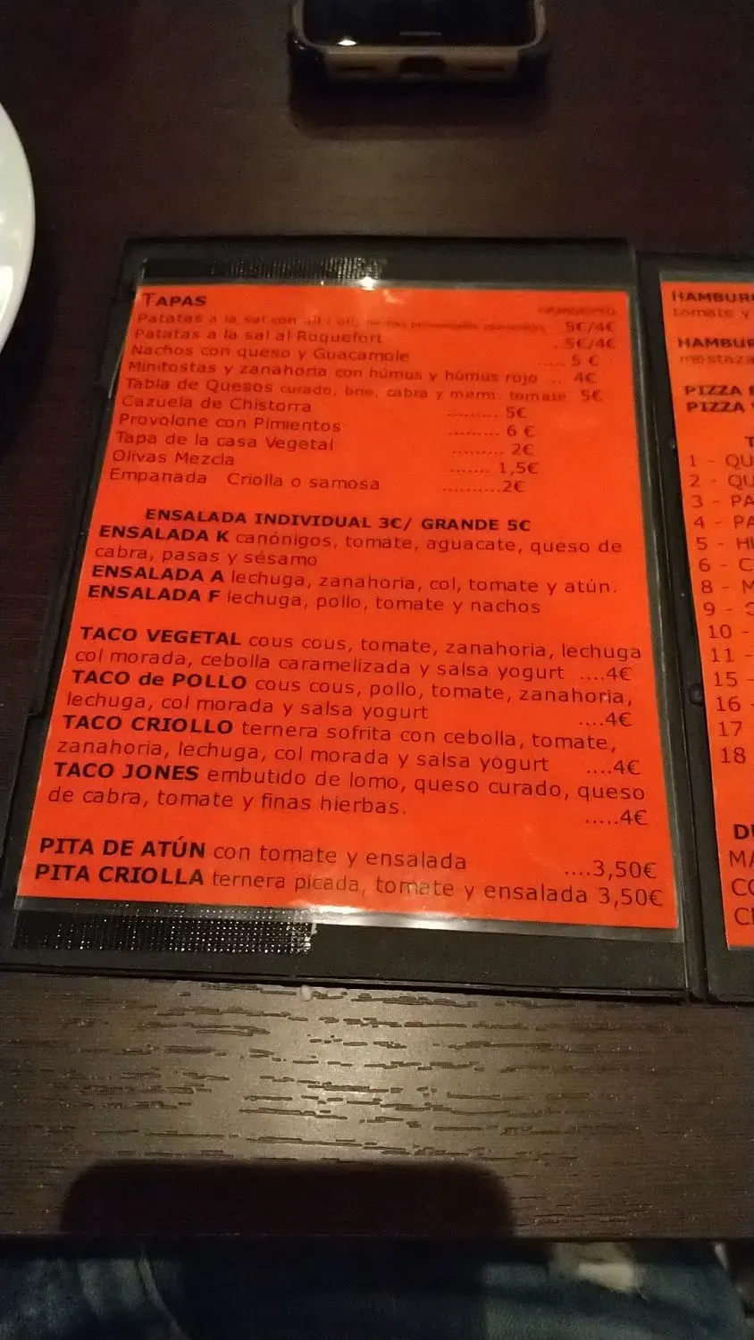 Menu 3