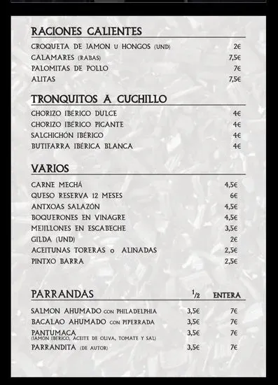 Menu 3