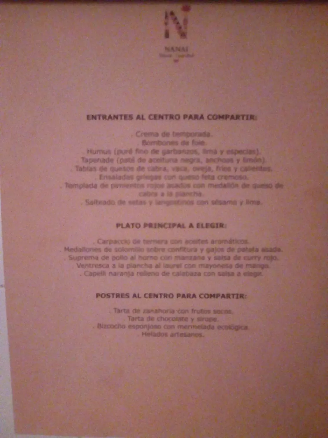 Menu 3