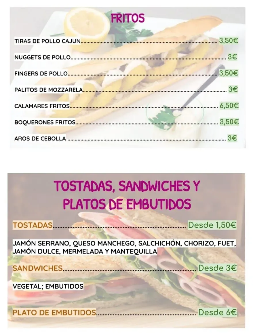 Menu 3