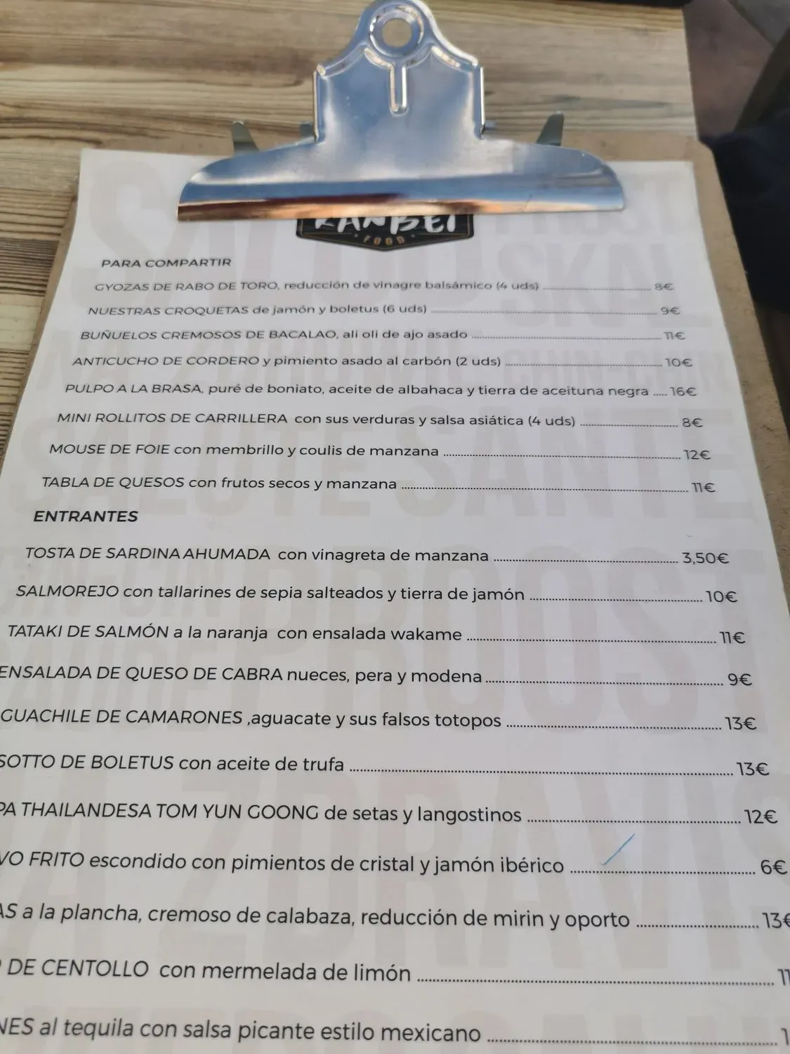 Menu 3