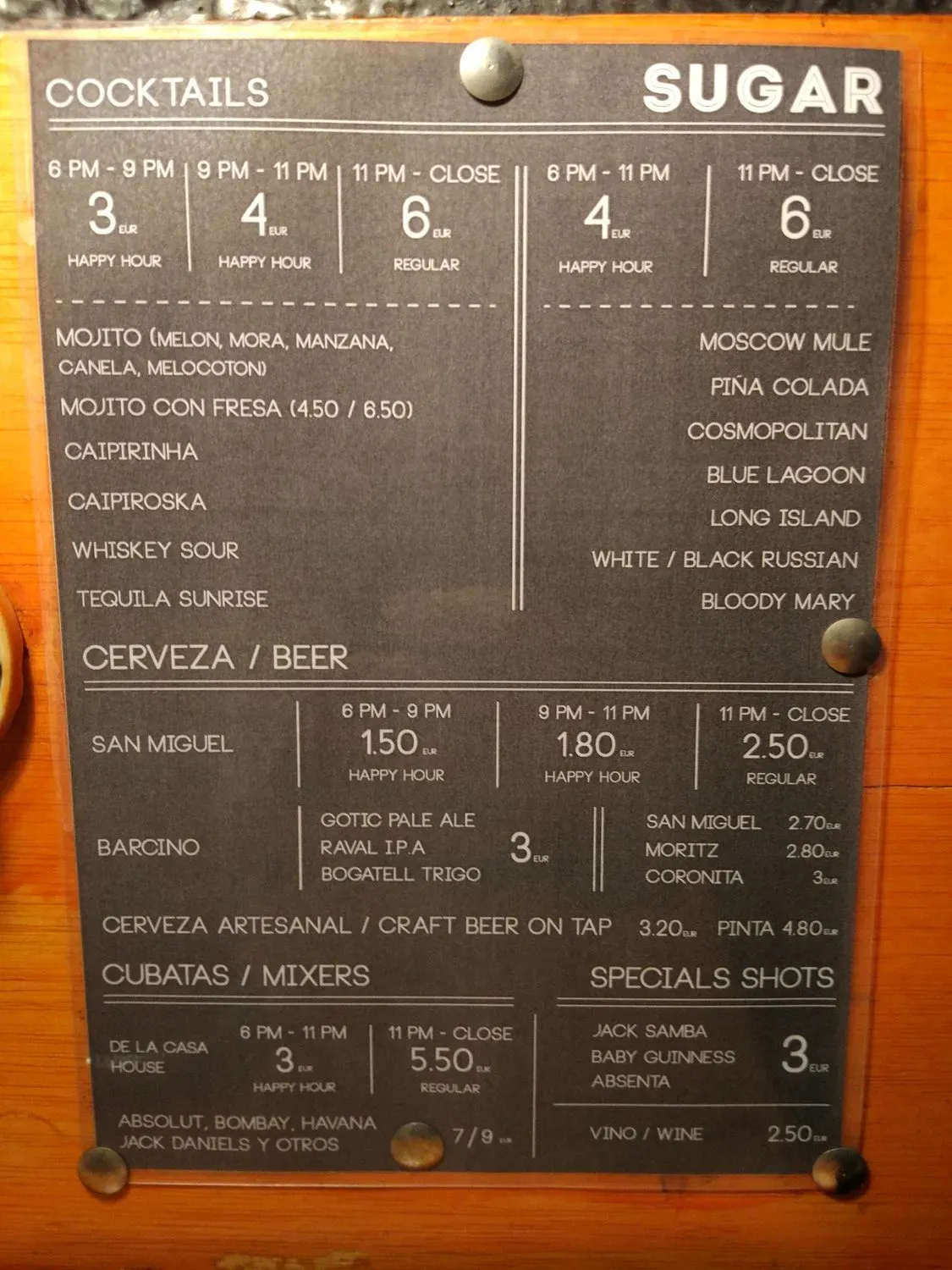 Menu 3