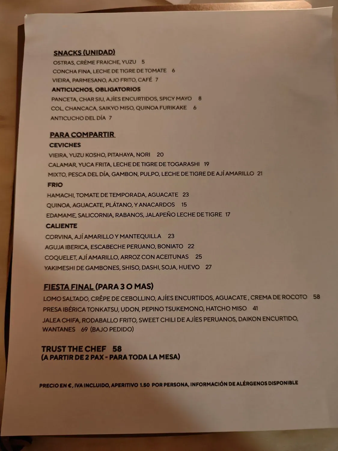 Menu 3