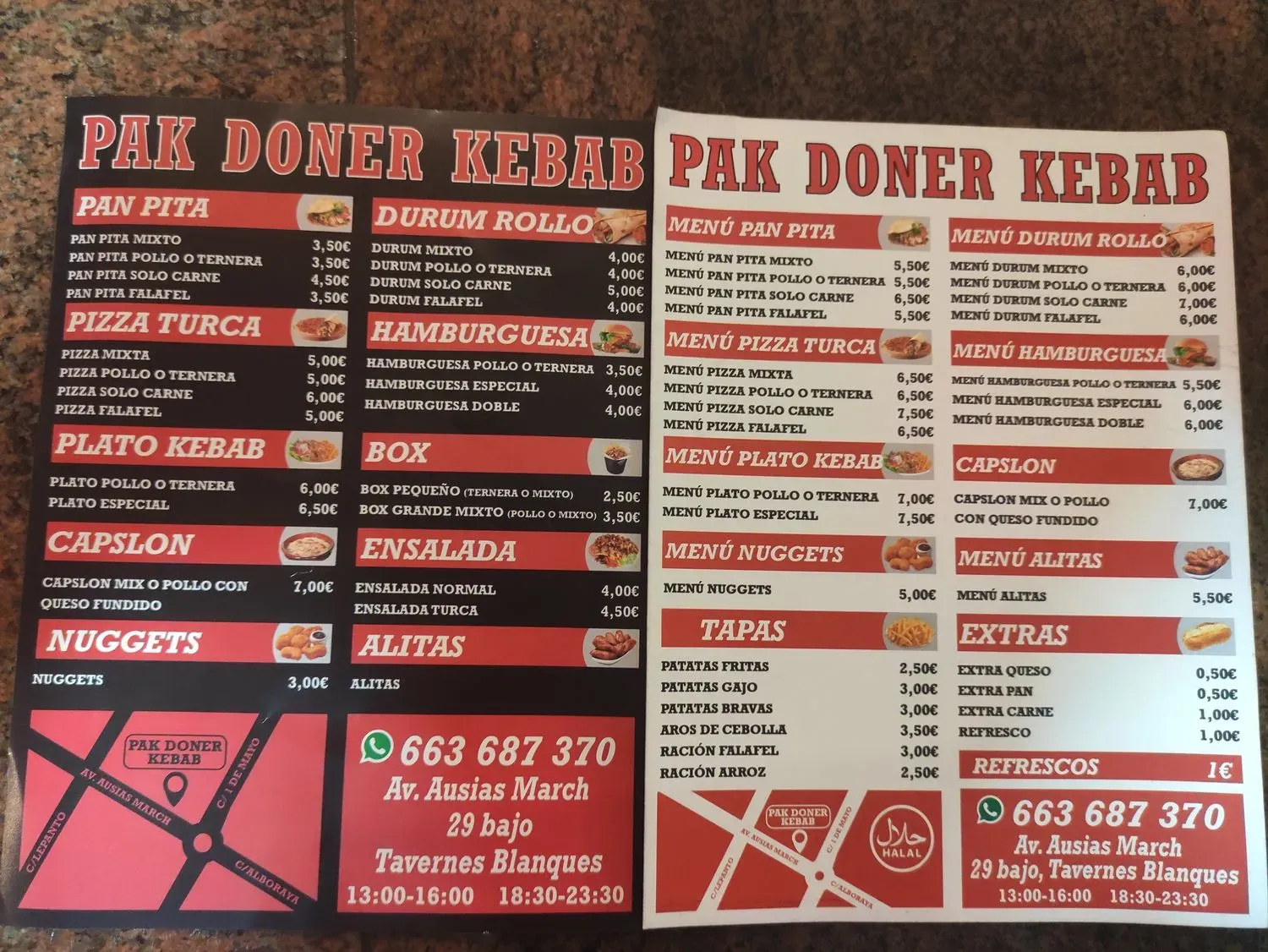 Menu 3