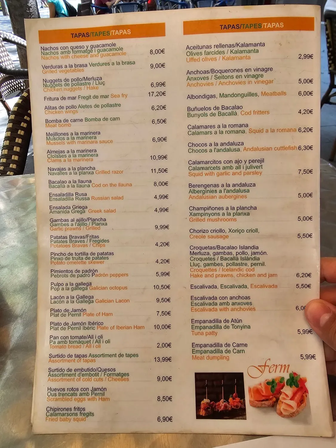 Menu 3