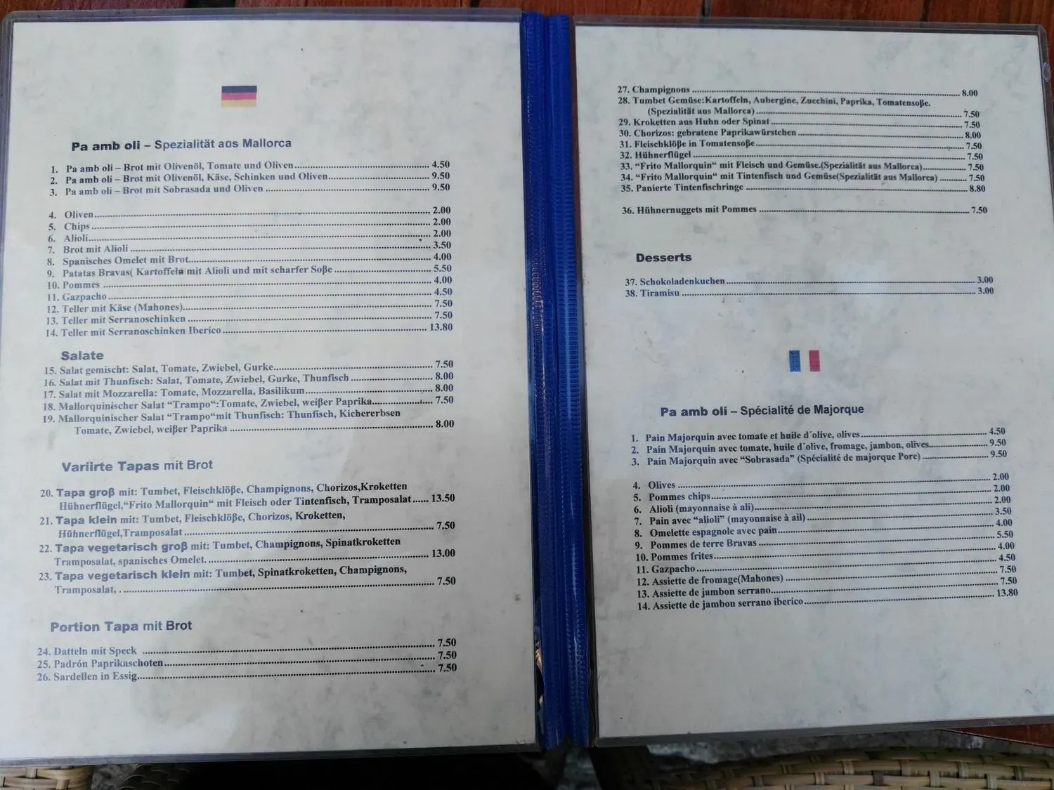 Menu 3