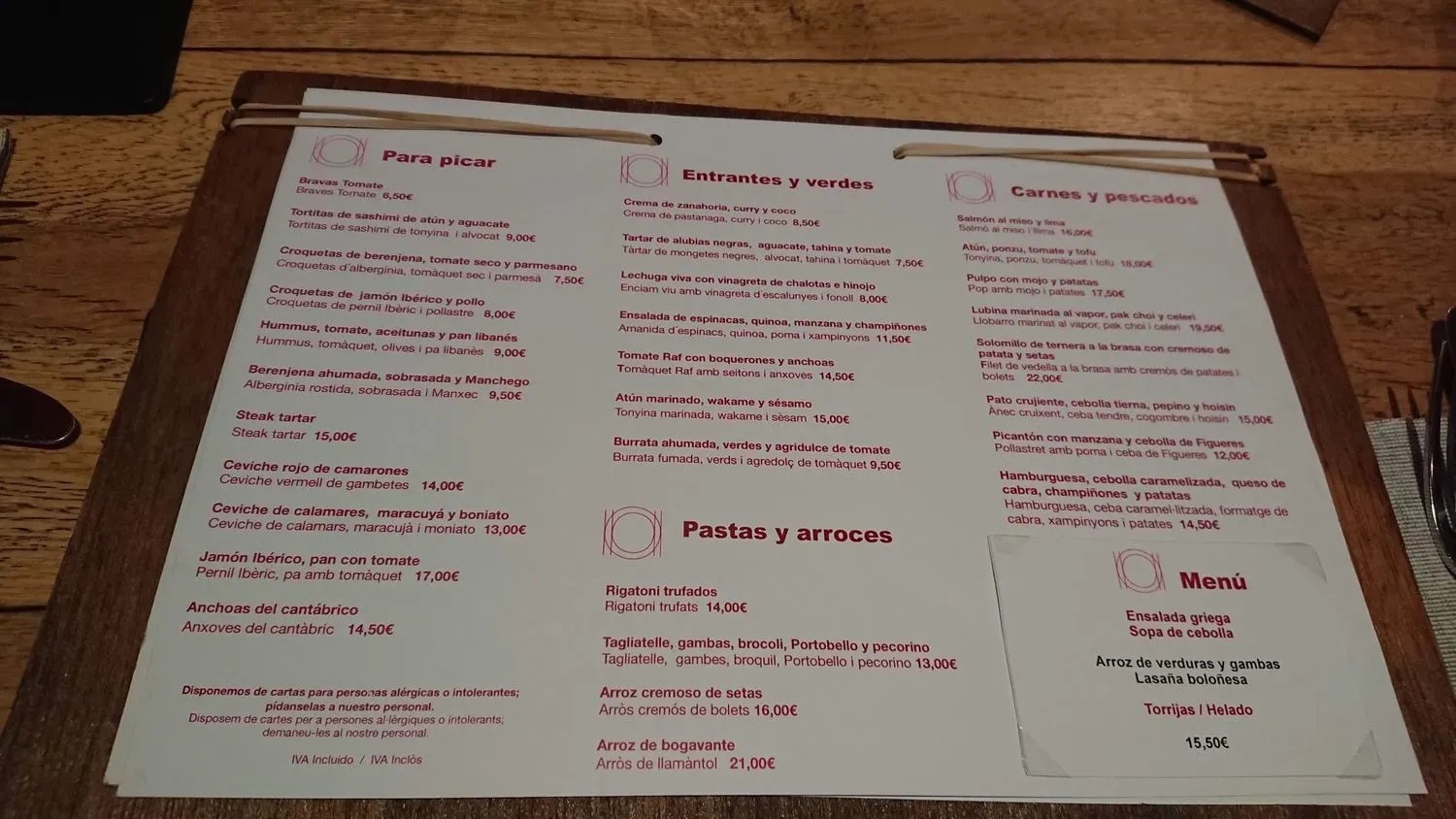 Menu 3